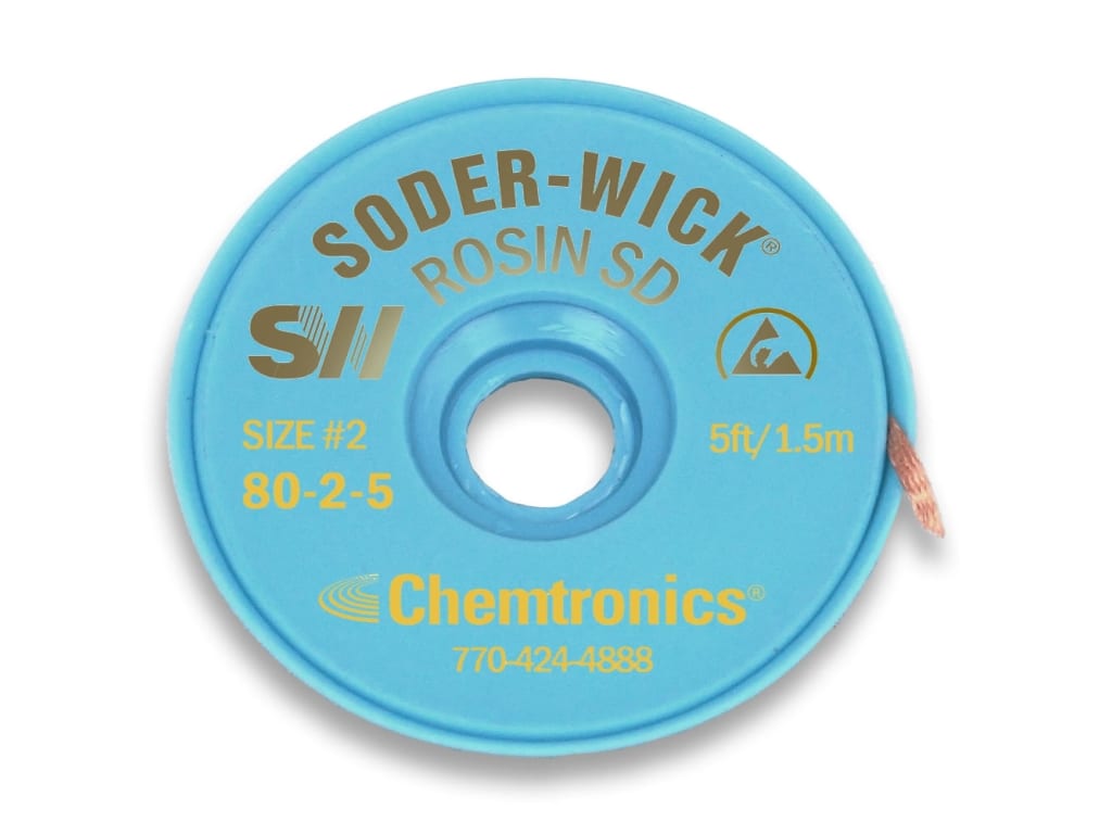 Chemtronics 80-1-10 Soder-Wick Rosin (Qty Of 25) - Nology