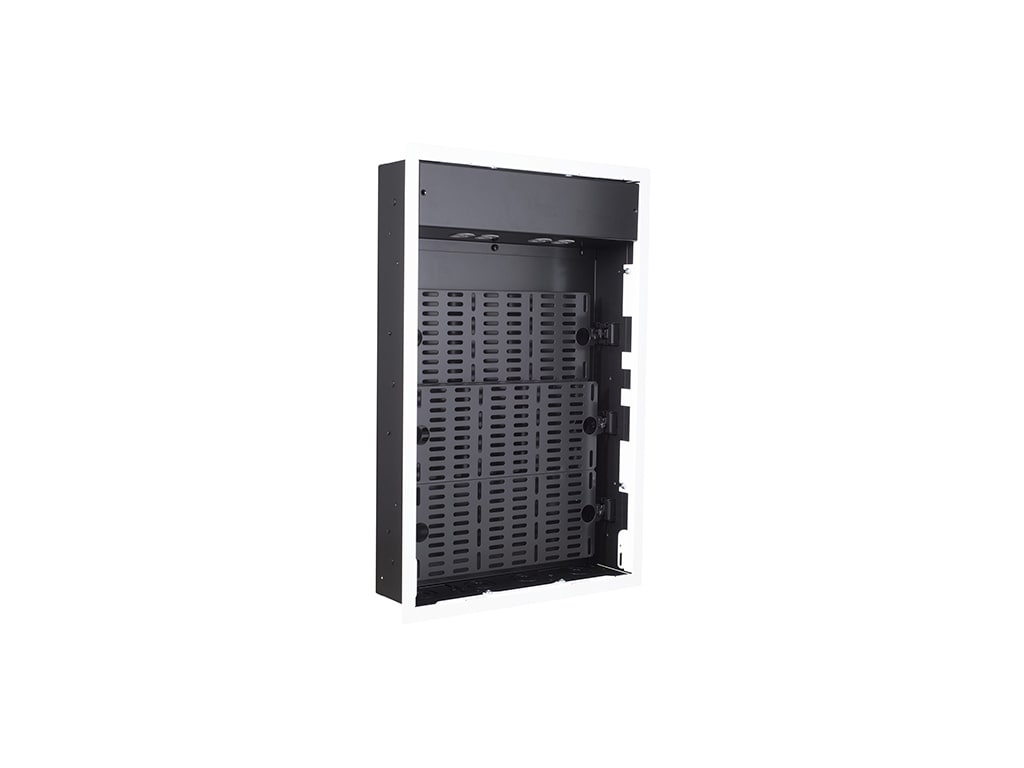 Chief PAC527FWP4 XL InWall Storage Box w/4 Receptacle Filters