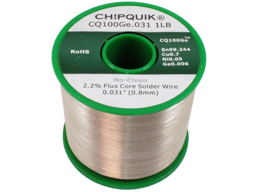 thumbnail image 2 of Chip Quik NC2SWLF.020 0.3OZ - LF Solder Wire Mini Pocket Pack 99.3/0.7... 2 of 11
