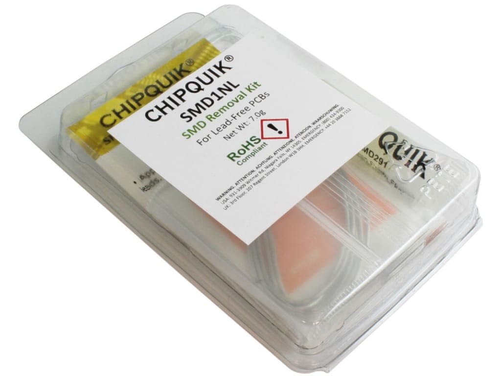 Chip Quik SMD1NL SMD Removal Kit with Lead Free TEquipment