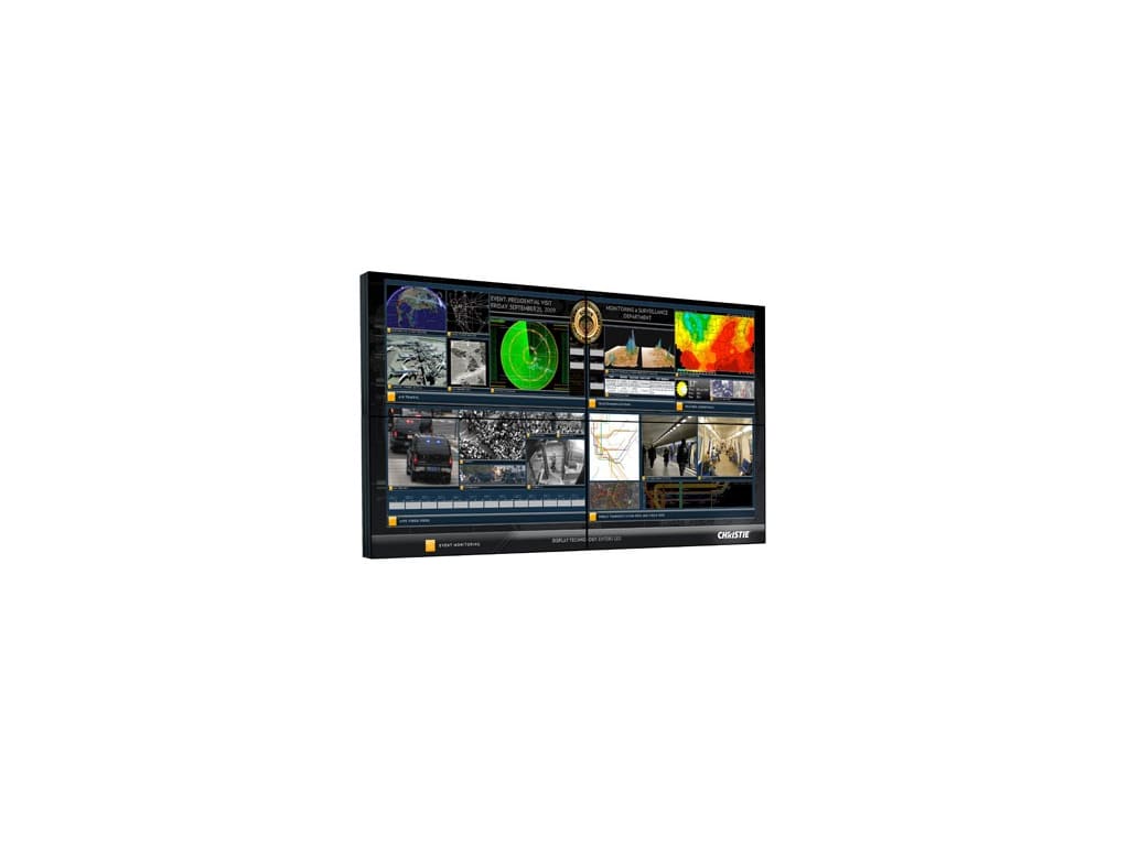 christie lcd displays brands