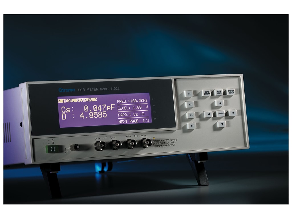 Chroma 11022 50100kHz LCR Meter TEquipment