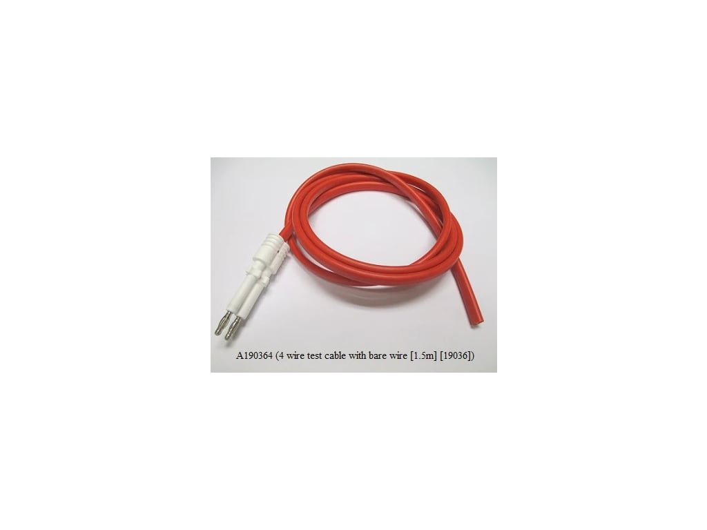 Chroma A190364 - 4 Wire Test Cable with Bare Wire (1.5m)