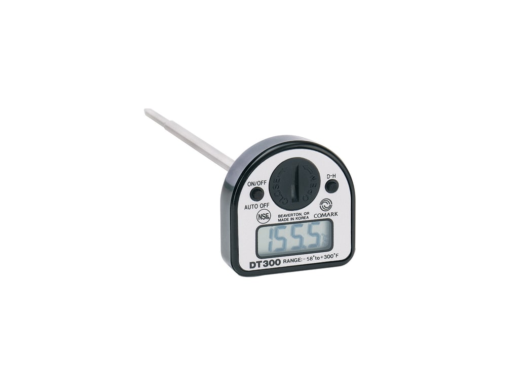 Water Resistant Digital Thermometer DT300 from Comark