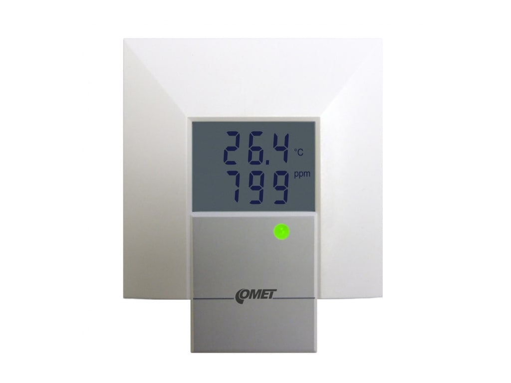 Comet T8448 - CO2 Concentration and Temperature Transmitter with RS485  Output, Built-in Sensors