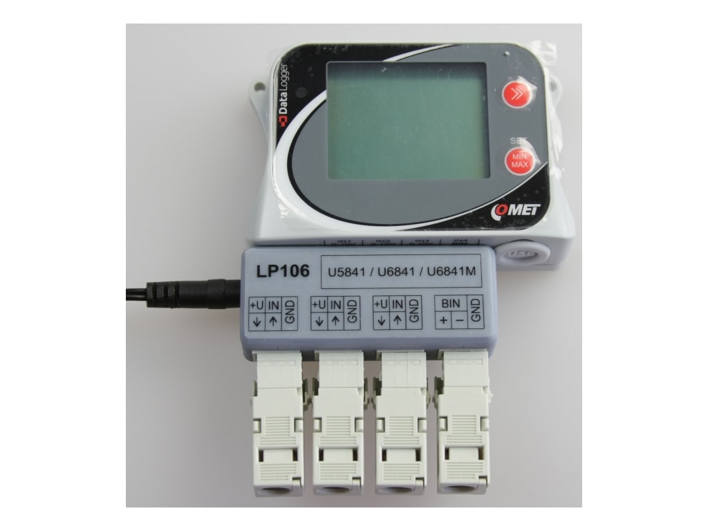 Comet U6841G IoT Wireless Datalogger for 3 Current Inputs, 1 TwoState Input with Builtin 4G