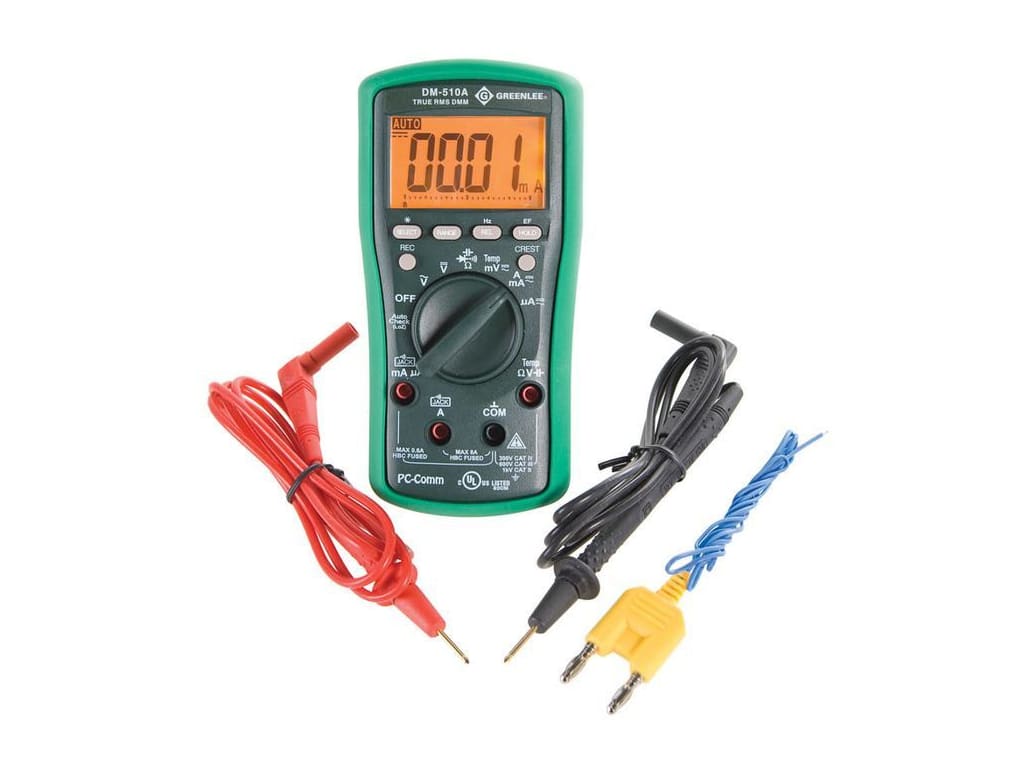 Greenlee DM-510A Professional Plant Digital Multimeter | TEquipment