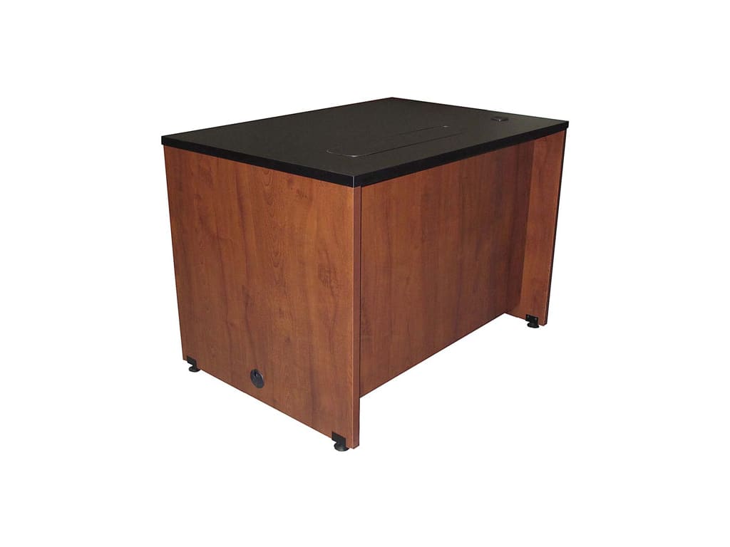 Exact DS4230 42" wide Computer Desk with Monitor Lift Touchboards