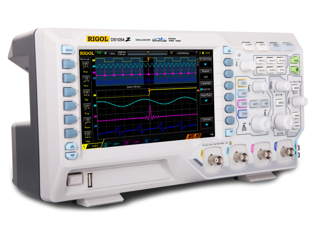 Rigol DS1054Z Digital Oscilloscope 50 MHz DSO 4 Channels