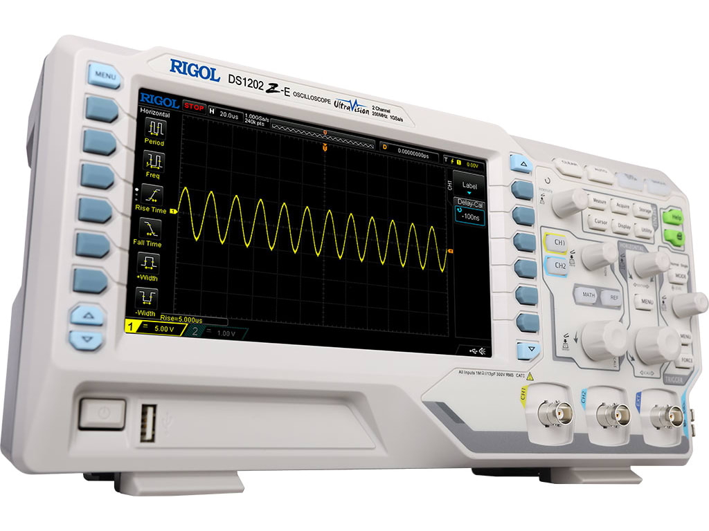 Rigol DS1202Z-E - Two Channel / 200 MHz Digital Oscilloscope