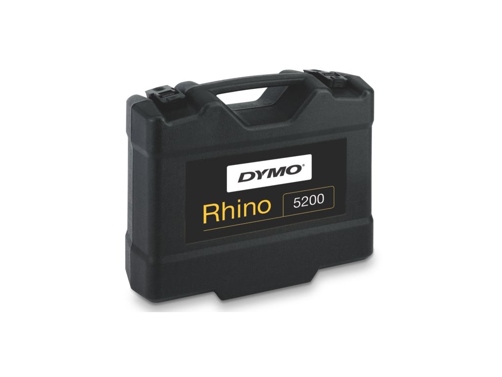 Dymo 1756589 Rhino 5200 Industrial Label Maker with Carry Case