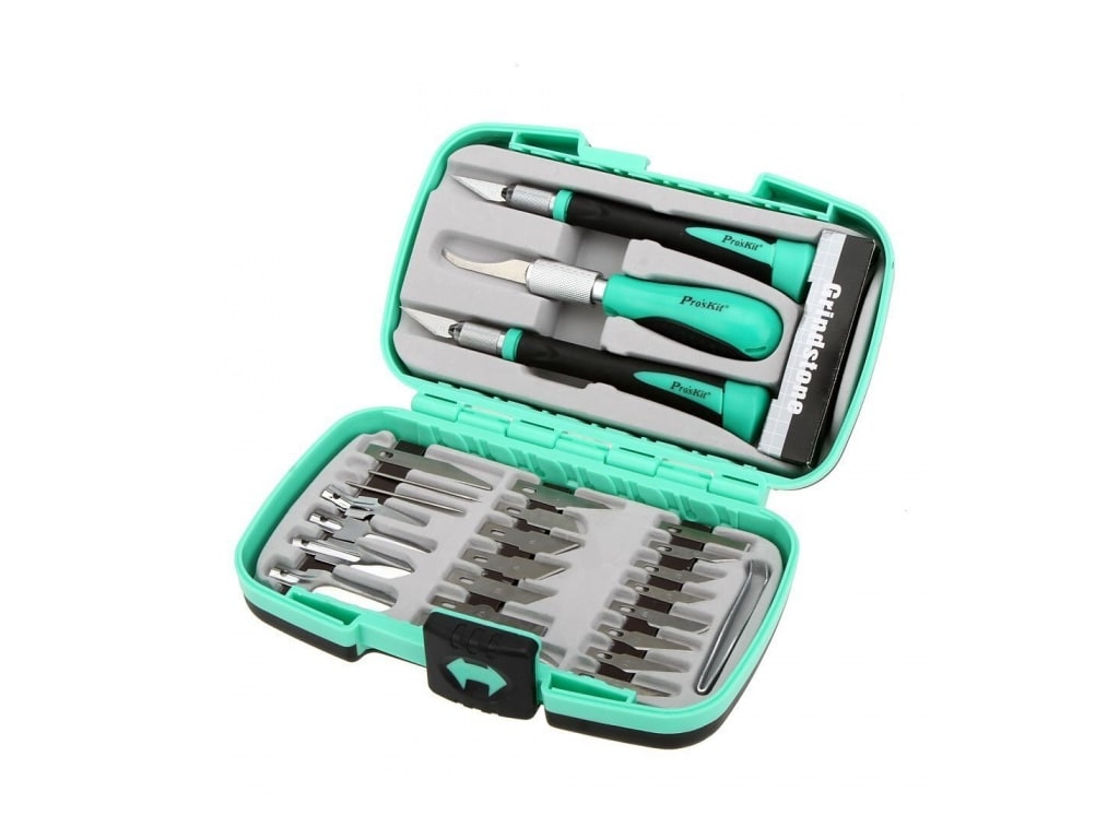 30 Pc Deluxe Hobby Knife Set