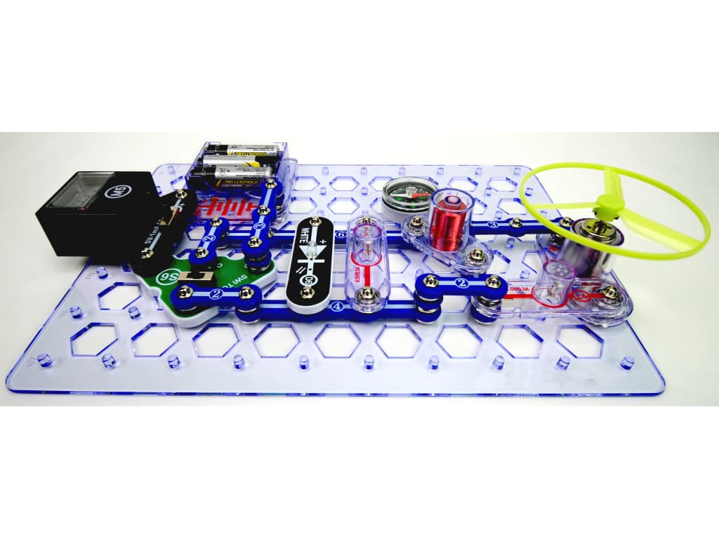Snap Circuits Light 175-in-1 Learn Electronics Kit - The STEM Store:  Educational STEM Toys & Games