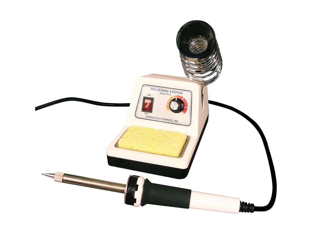 ELENCO SL-5 ELECTRONIC SOLDERING STATION ADJUSTABLE 5 to 40 WATTS