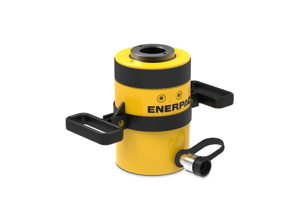 Enerpac SCH603H 60 Ton, 3" Stroke, Hollow Hydraulic Cylinder & Hand Pump Set TEquipment