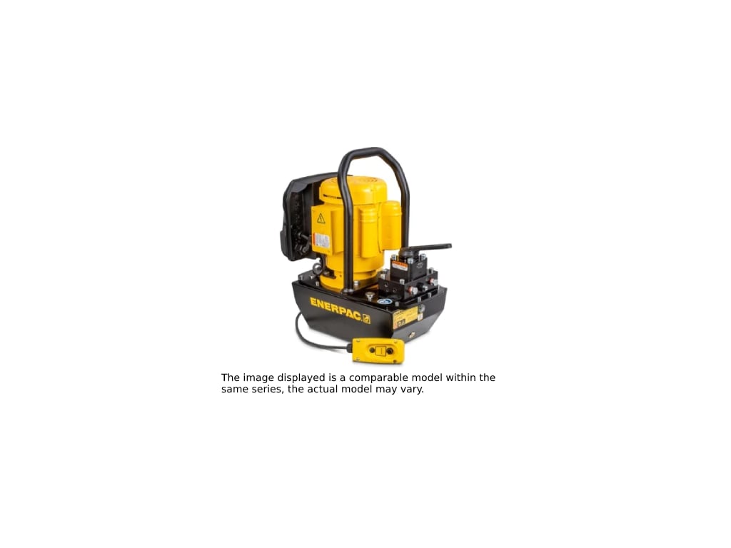 Enerpac Ze2408pe Electric Hydraulic Pump Double Acting Vm43 Manual Valve W Pendant Control