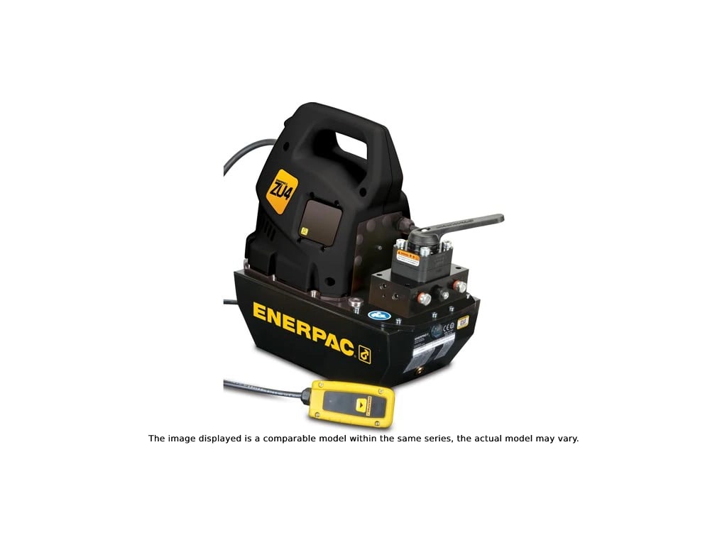 Enerpac ZU4408JB Electric Hydraulic Pump, 4/3 Jog Manual Valve w