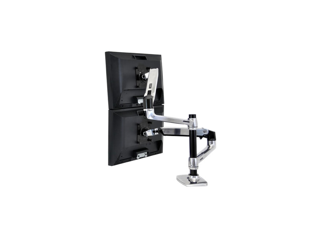 Ergotron 45-248-026 LX Dual Stacking Arm | Touchboards