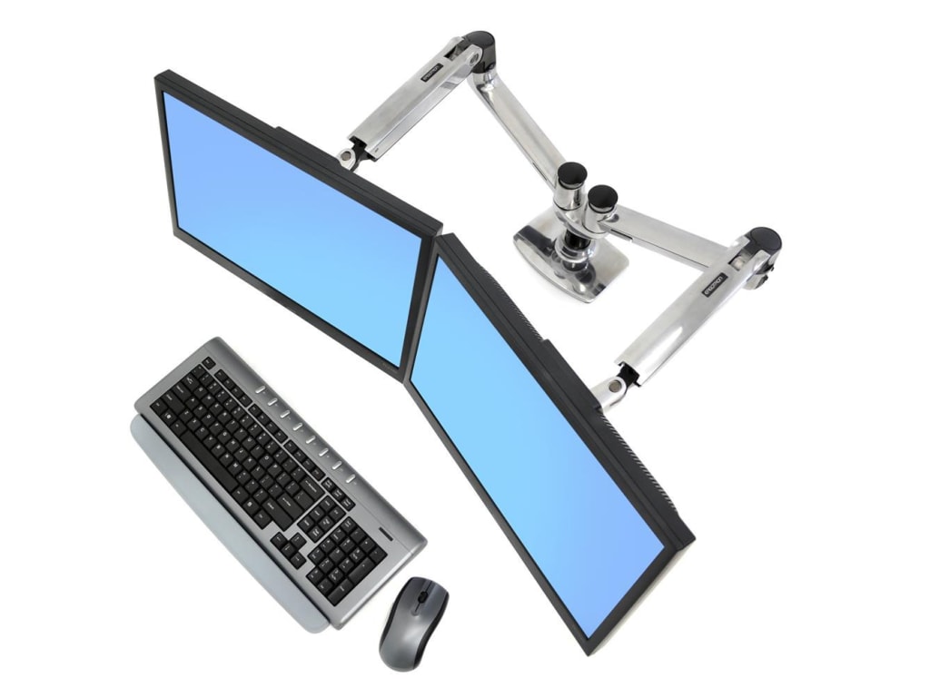 LX Desk Dual Direct Monitor Arm