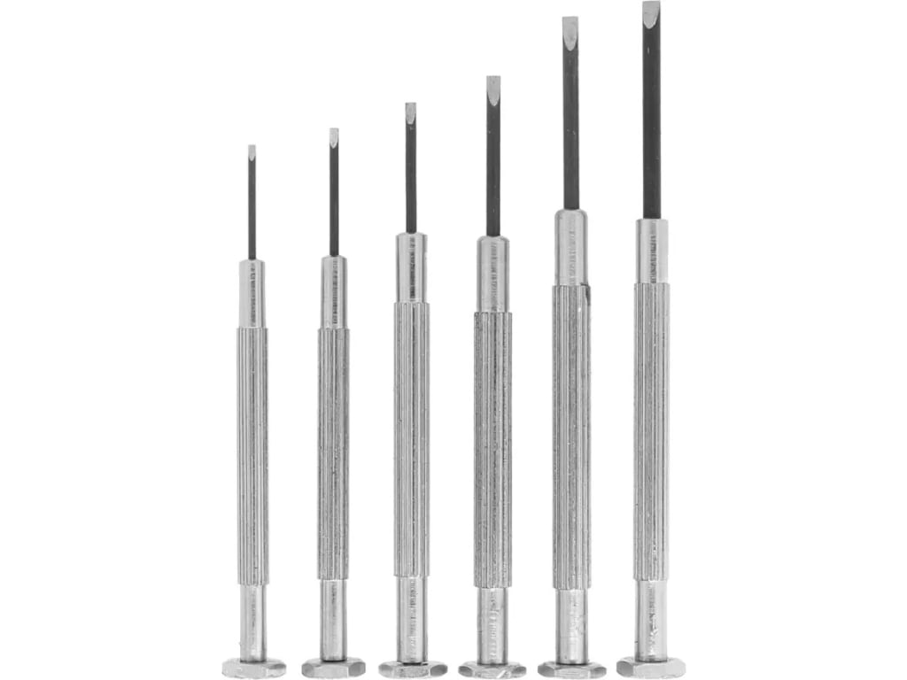 Excelta 203 - Screwdriver Set, Jewelers' Precision, 3-Star, 6pc ...