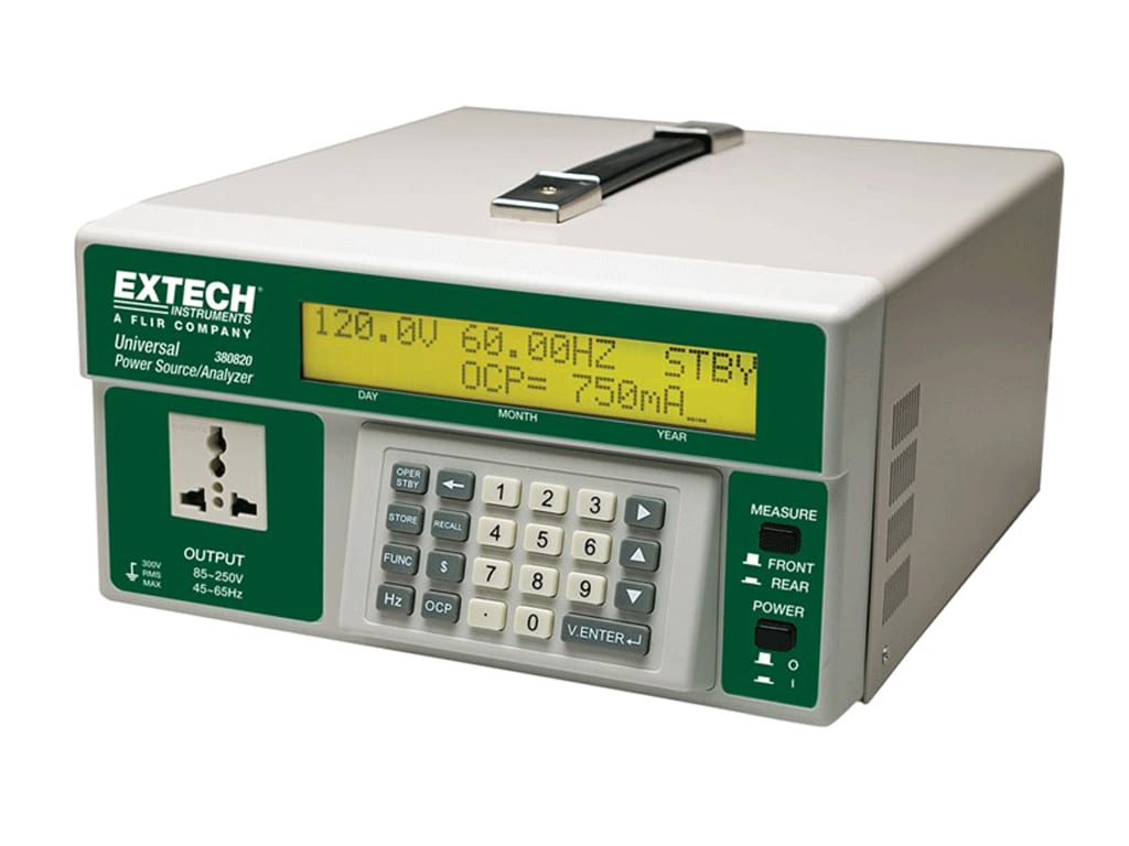 Extech 380820 AC Power - Output 2000 Watts, Meter Type: Digital, Variable Frequency: Yes | TEquipment