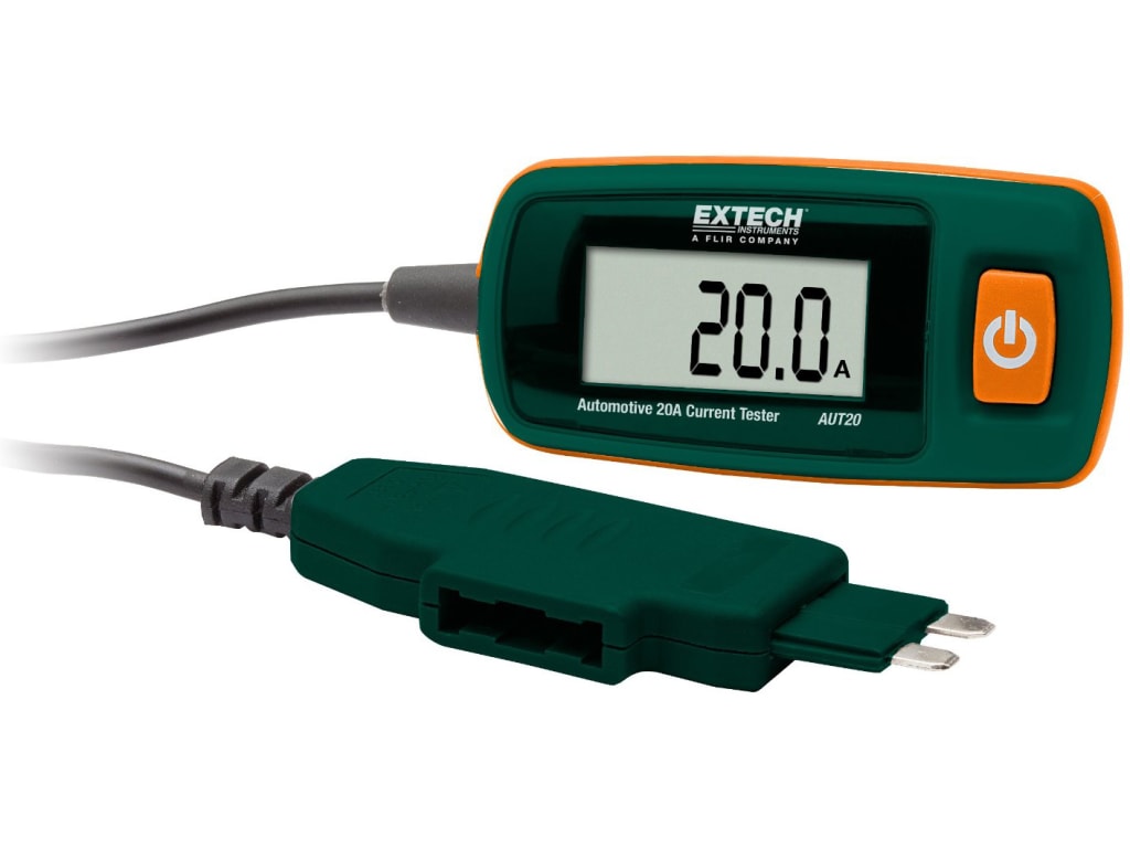 Extech AUT20 Automotive Current TesterATC Fuse, 20Amp TEquipment
