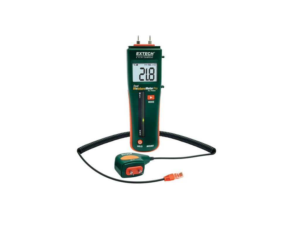 Extech MO265 Moisture Meters - Measurement Methods (Moisture Meter