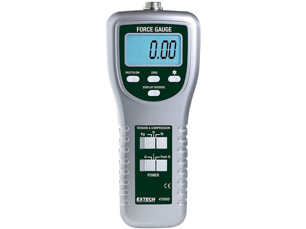 Extech 475055NIST Force Gauge Meters Capacity 150 KILOS TEquipment