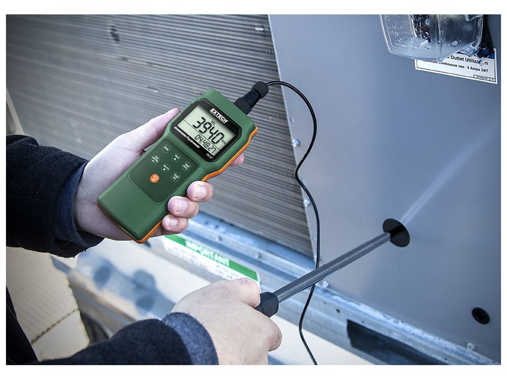 Extech AN340NIST Anemometer / Air Flow Type (anemometer) Vane
