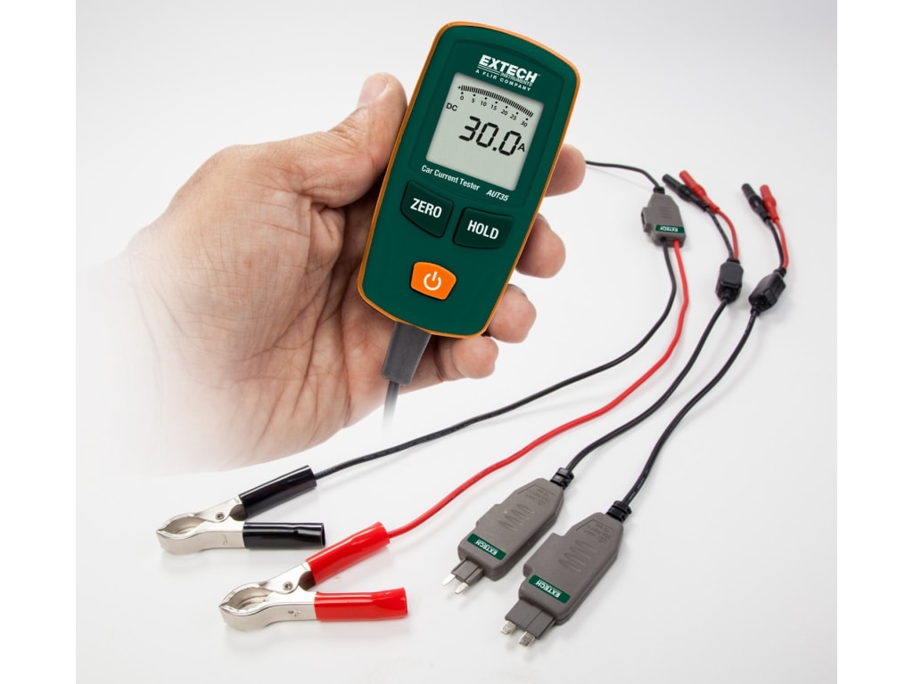 Extech AUT35 Automotive Current Tester Kit, 30Amp TEquipment
