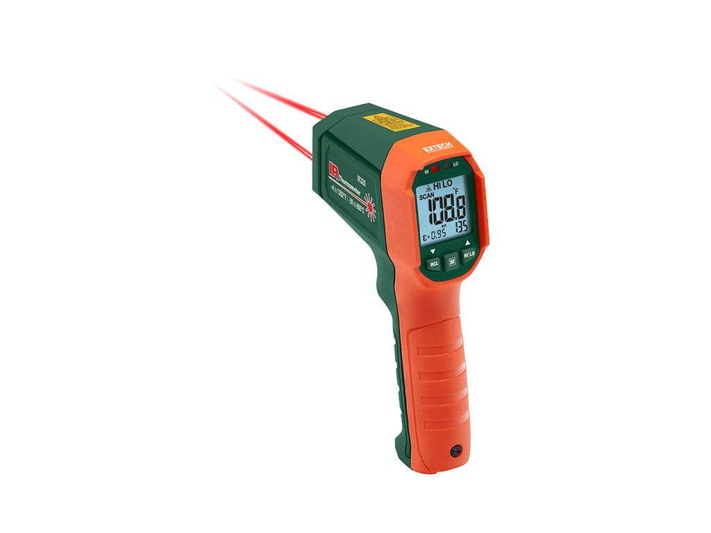 Double Laser Infrared Thermometer Gun