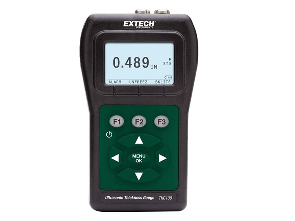 Extech TKG100 Ultrasonic Thickness Gauges Min Range 1, Max Range