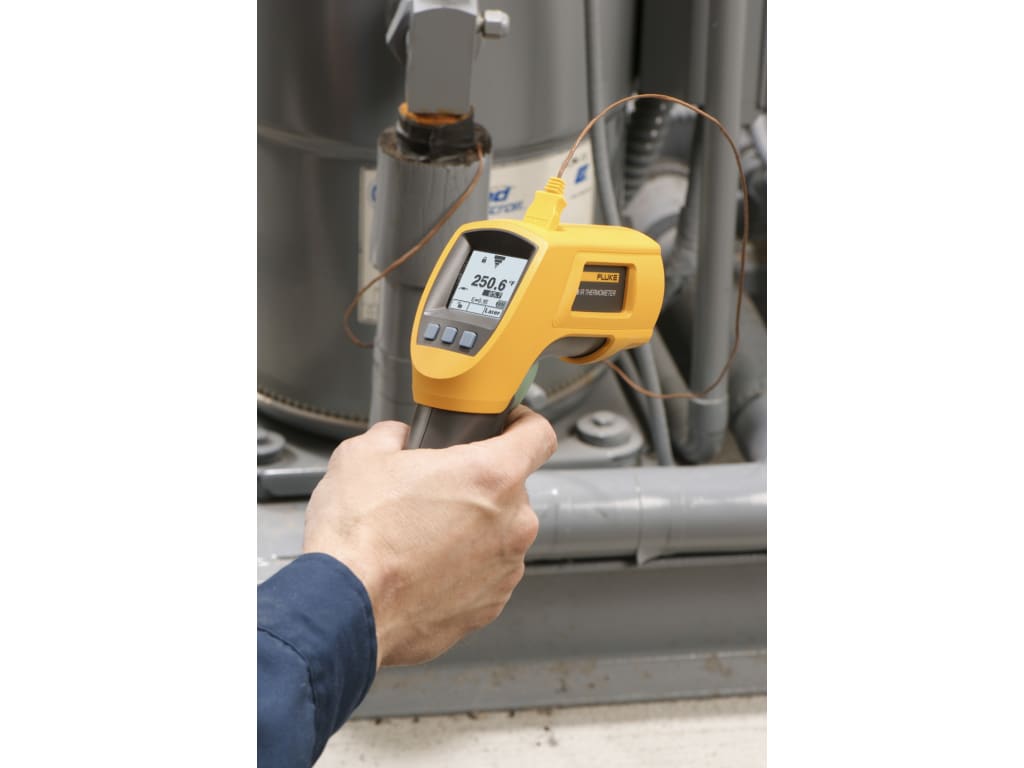  Fluke 566 Thermal Gun Infrared & Contact Thermometer :  Industrial & Scientific