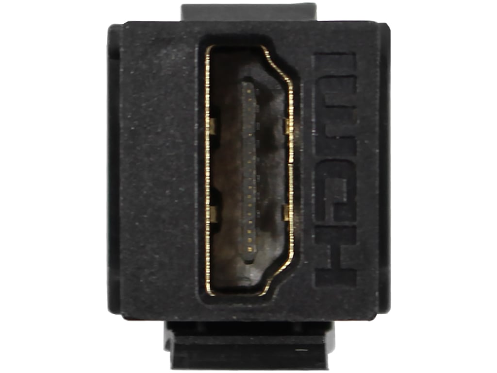 SS-HDMI-B　Snap-In　Touchboards　Connector,　HDMI　FSR　Thru　Pass　Black
