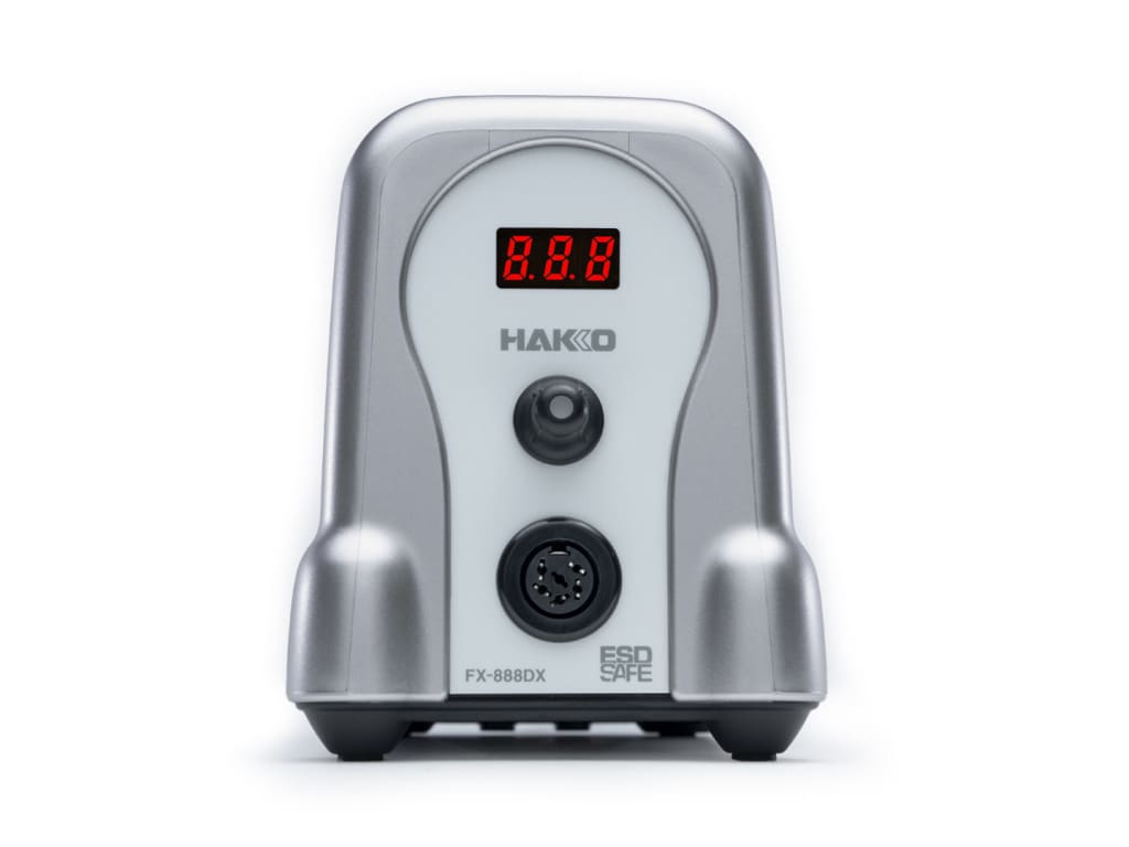 Hakko FX888DX-010SV - Digital Soldering Station with Rotary