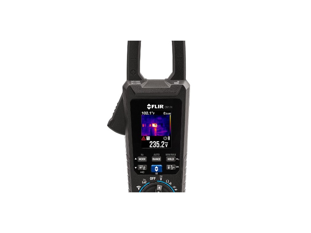 FLIR CM174 Clamp Meter with Built-In Thermal Imager, 9Hz | TEquipment