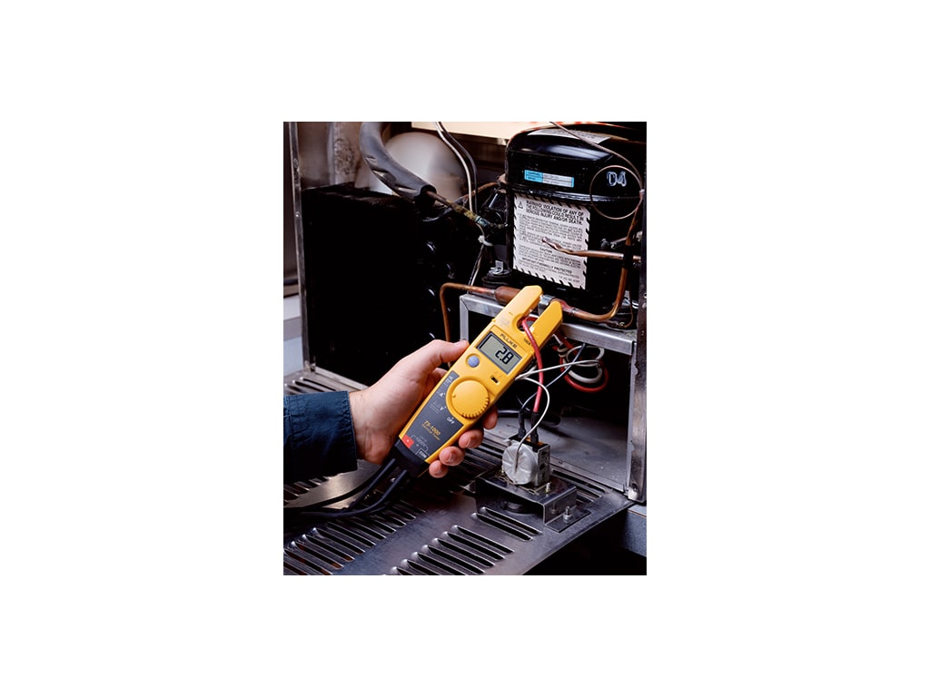 Fluke® T5-1000-USA Electrical Tester Clamp Meter With Open Jaw, 100 A, 1000  VAC, 50/60 Hz
