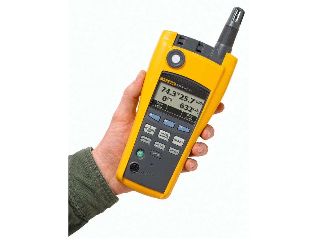 Fluke 975 Testeur de qualité de l'air intérieur CO2/ CO / humidité