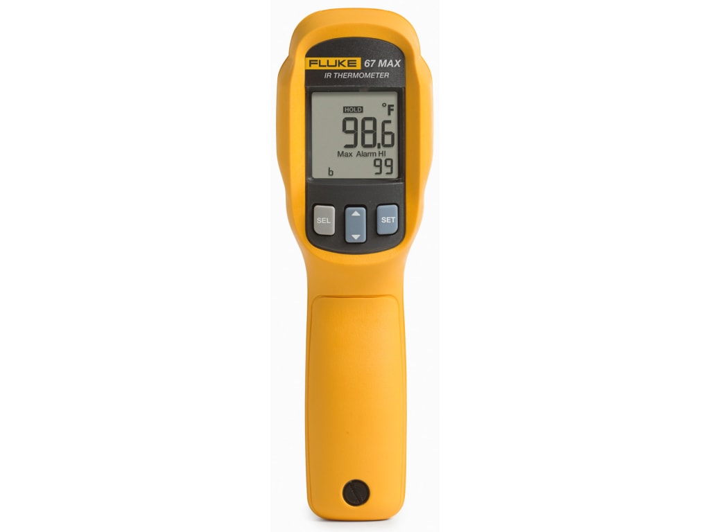 Fluke Non-contact Digital Infrared Thermometer in the Infrared Thermometer  department at