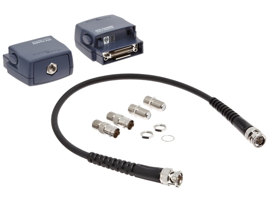 Fluke Networks DTXCOAX Coax Cable Test Adapter TEquipment