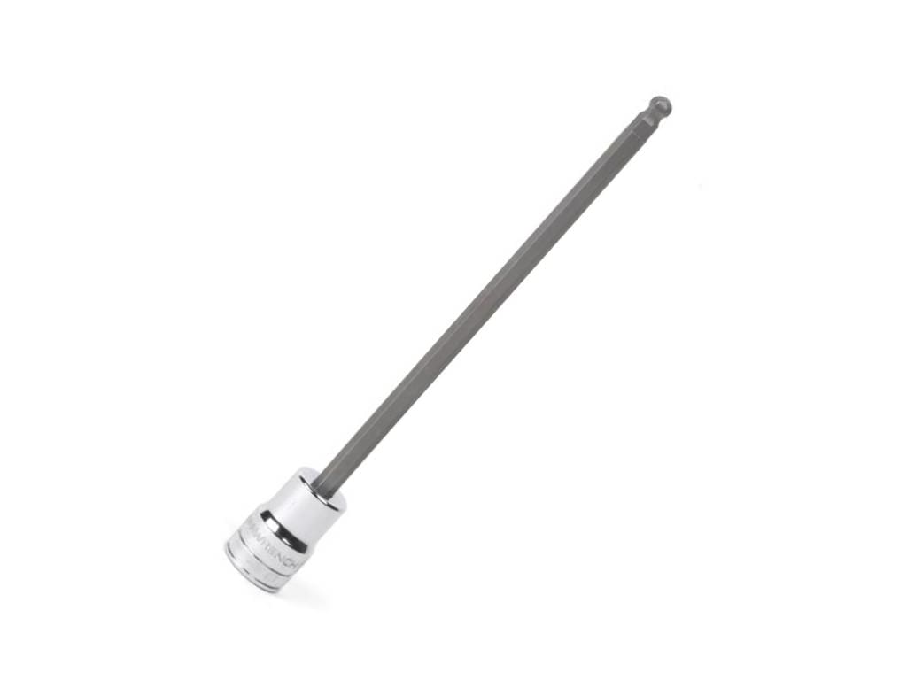 GEARWRENCH Sechskant-Bit-Stecknuss, 3/8" Antrieb, Kugelkopf, 5/16" – 15,2 Cm Lang, Aus S2-Stahl
