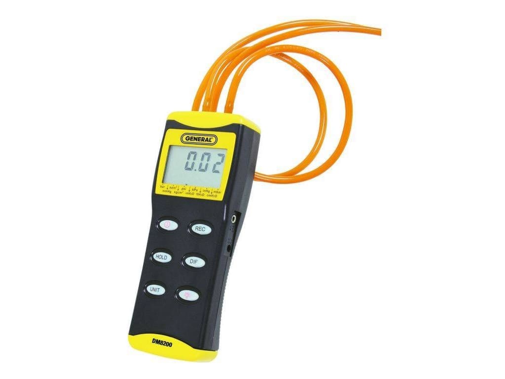 General Dm8200 Deluxe Digital Manometer General Dm8200 Deluxe Digital Manometer