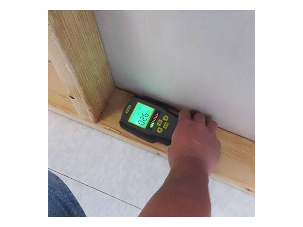 General Tools MMD7NP Pinless LCD Moisture Meter with Tricolor Bar