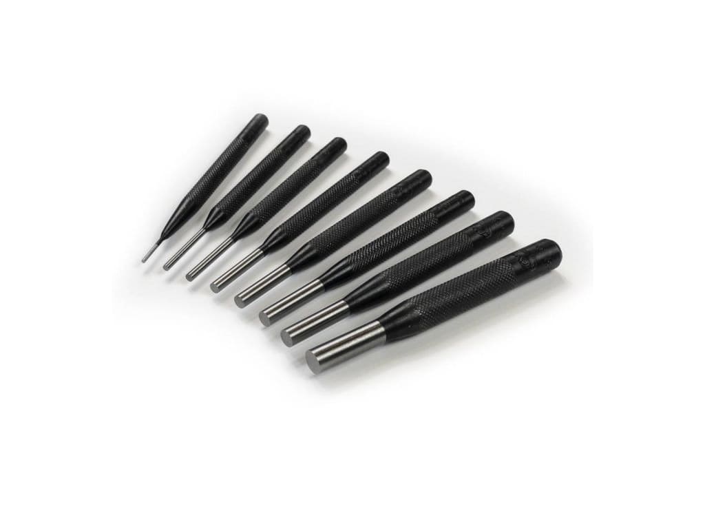 General Tools SPC75 Drive Pin Punches 4 inch, Eightpiece Set