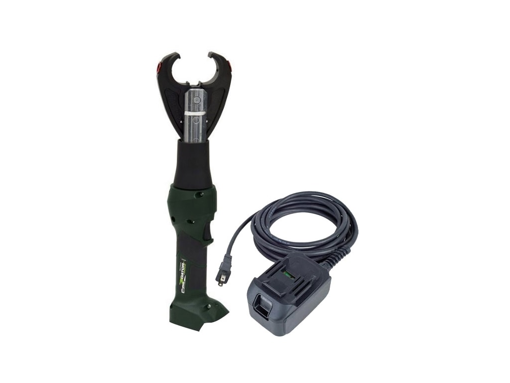 Greenlee EK628LX120 Six Ton Inline Crimper with Removable Jaw; 120V  Corded Adapter (Does Not Include Batteries/Charger) TEquipment