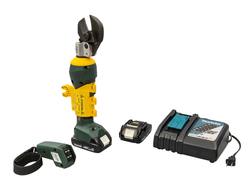 Greenlee ES20LXR11 - 20mm In-Line Remote Wire Cutter with 120V Charger