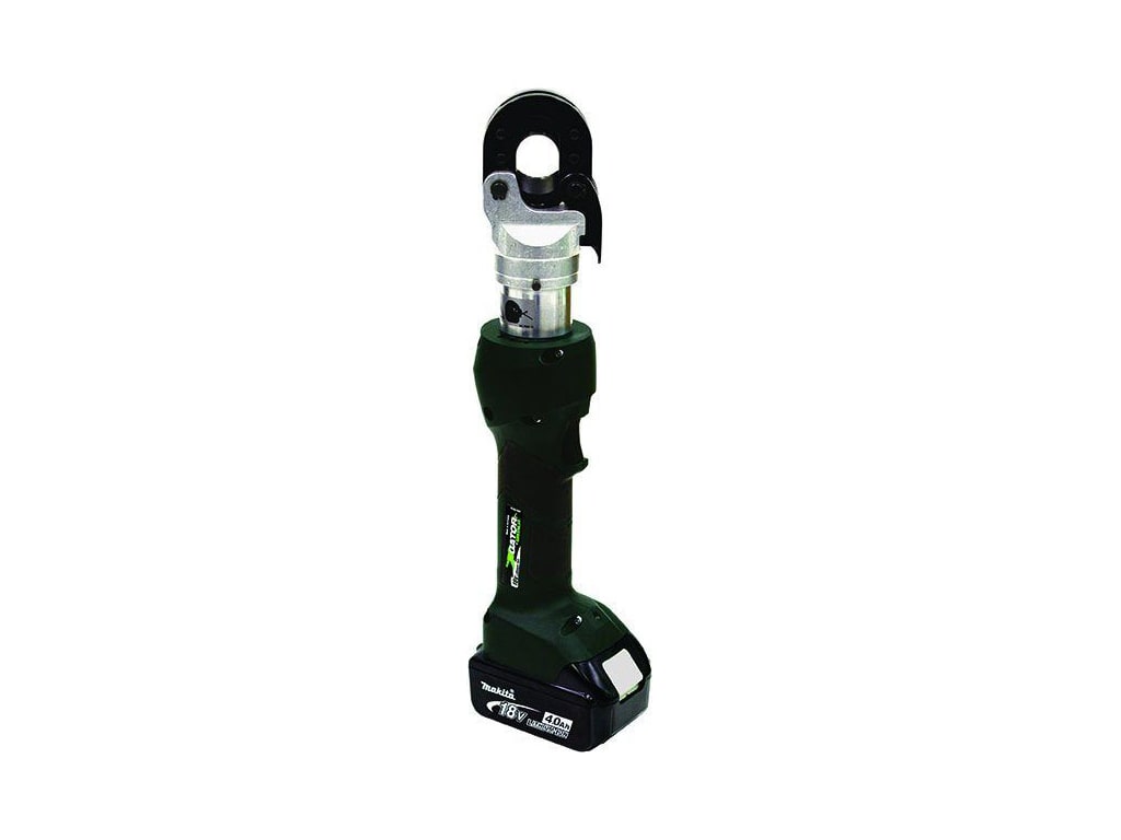 Greenlee ESC25LX12 - 25mm Scissor Style ACSR Cutter, with Two Batteries and  12 Volt Charger