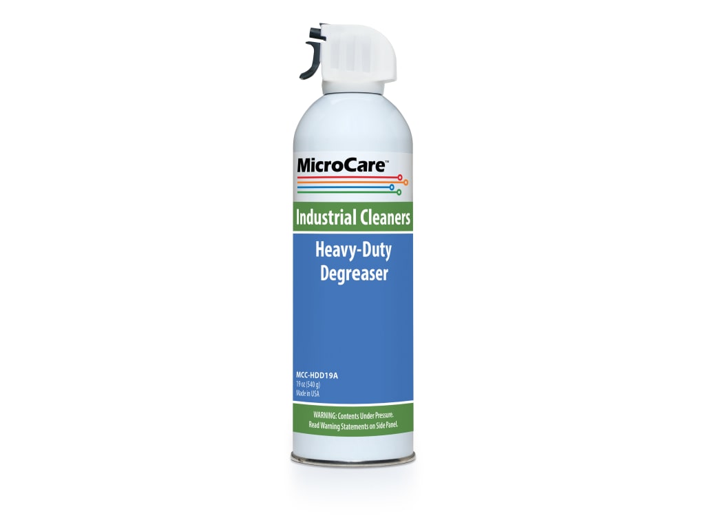 MicroCare MCCHDD19A Heavy Duty Degreaser (19 oz Aerosol) TEquipment