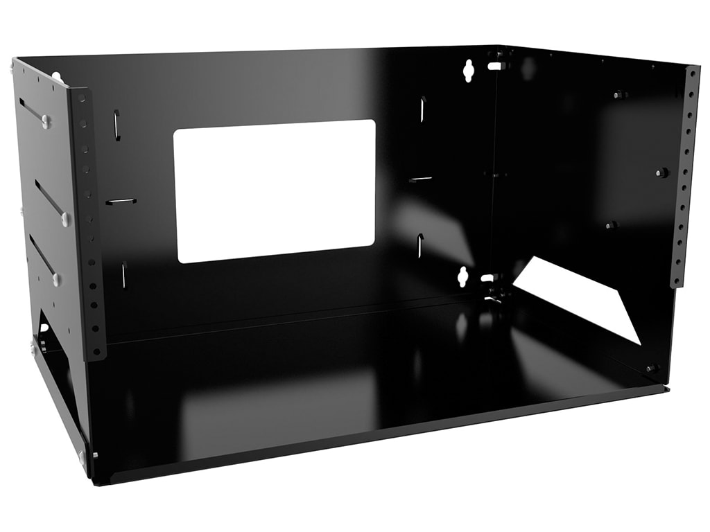 Hammond APBS194UBK - Adjustable Depth Wall Rack with Shelf | TEquipment
