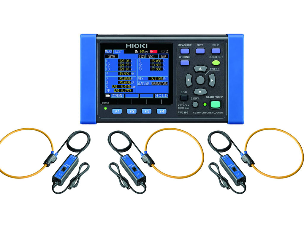 Hioki PW3360-21-01/5000 Power Demand Analyzer Kit TEquipment